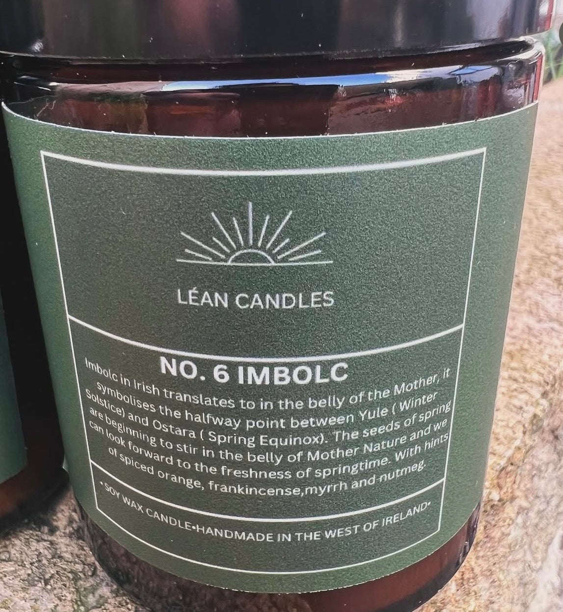 Imbolc Candle